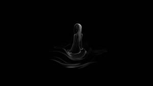 Minimalist Cute Black Lady Silhouette cute black wallpaper