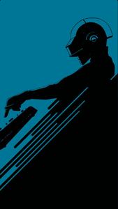 Minimalist Daft Punk Phone phone wallpaper