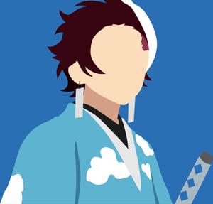 Minimalist Faceless Tanjiro PFP tanjiro pfp wallpaper