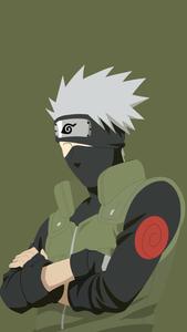 Minimalist Kakashi PFP kakashi pfp wallpaper