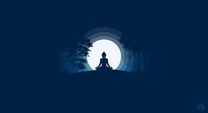 Minimalist Meditating Buddha buddha wallpaper