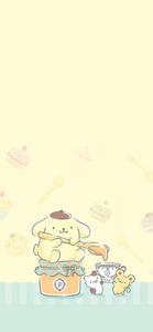 Minimalist Pompompurin Art pompompurin wallpaper