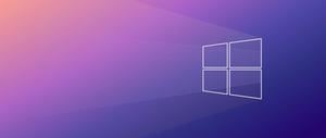 Minimalist Purple Windows 10 Background windows wallpaper