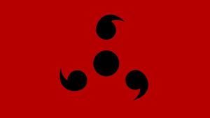 Minimalist Sharingan Logo sharingan wallpaper