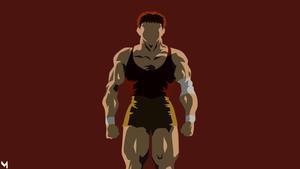 Minimalist Young Baki Hanma baki hanma wallpaper