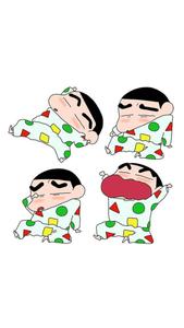 Minimalistic Sleepy Shinchan Aesthetic shinchan aesthetic wallpaper