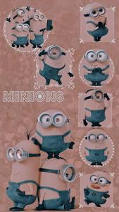 Minion Brown Aesthetic Fanart minions wallpaper