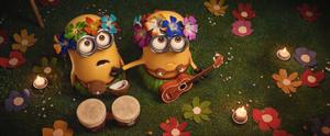 Minion Hula Costume minions wallpaper