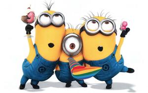 Minion Mayhem - Cartoon Characters Partying cartoon wallpaper