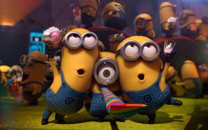 Minions Celebrating Party minions wallpaper