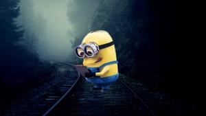 Minions On Train Tracks minions wallpaper