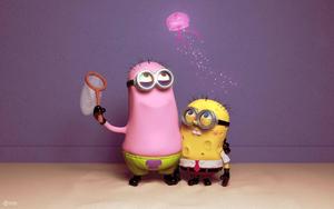 Minions SpongeBob And Patrick minions wallpaper