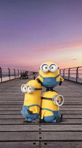 Minions Sunset Digital Art minions wallpaper