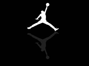 Mirrored Air Jordan Logo air jordan wallpaper