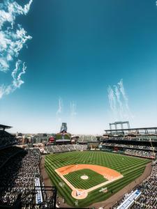 MLB Colorado Baseball Stadium  Wallpaper