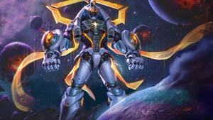 Mobile Legends Gatotkaca In Space mobile legends wallpaper