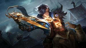Mobile Legends Gusion And Holly Scissor mobile legends wallpaper