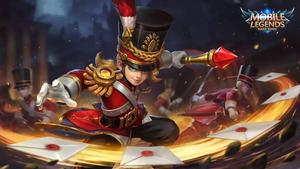 Mobile Legend's Harley With Logo mobile legends logo wallpaper