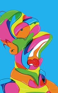 Mobile Simpsons Colorful Art  Wallpaper