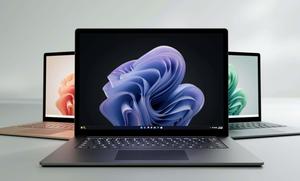 Modern Laptop with Access to Multiple Devices laptop wallpaper