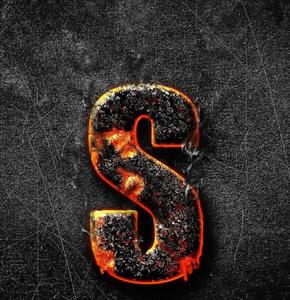Molten Rock Letter S letter s wallpaper