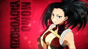 Momo Yaoyorozu, a student of U.A High School my hero academia wallpaper
