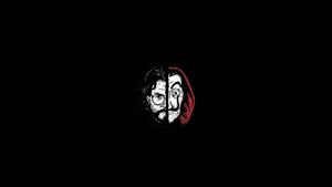 Money Heist Half Mask Professor money heist wallpaper