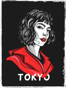 Money Heist Tokyo Art money heist wallpaper