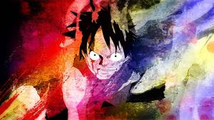 Monkey D Luffy Abstract Art monkey d luffy wallpaper