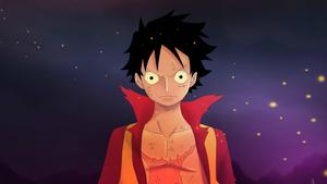 Monkey D Luffy Glowing Scar monkey d luffy wallpaper