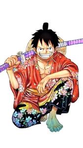 Monkey D Luffy In Zoro Outfit monkey d luffy wallpaper