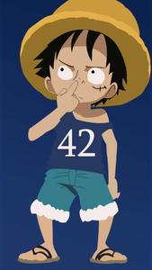 Monkey D Luffy Minimalist Art monkey d luffy wallpaper