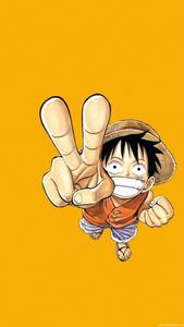 Monkey D Luffy Peace Sign monkey d luffy wallpaper