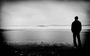 Monochrome Sad Boy sad boy wallpaper