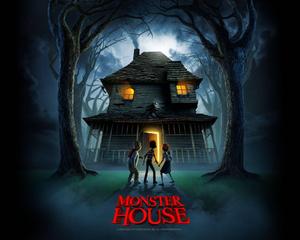 Monster House Movie Cover movie wallpaper