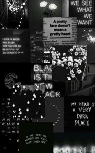 Mood Board Black Aesthetic Background black aesthetic wallpaper