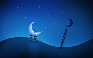 Moon moon wallpaper