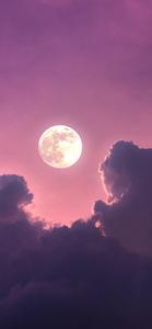 Moon Aesthetic Dark Clouds moon aesthetic wallpaper