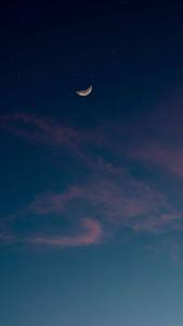 Moon Aesthetic Thin Clouds moon aesthetic wallpaper