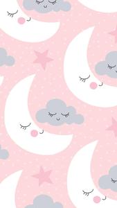 Moon And Cloud Girly iPhone girly iphone wallpaper