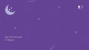 Moon And Stars Pastel Purple pastel purple wallpaper