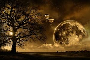 Moon moon wallpaper