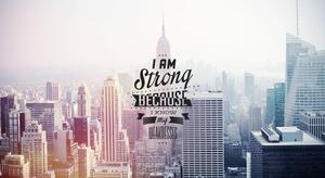 Motivational Aesthetic Desktop Background With Skyscrapers motivational aesthetic desktop wallpaper