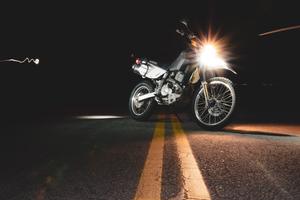 Motorcycle Night Headlights motorcycle wallpaper
