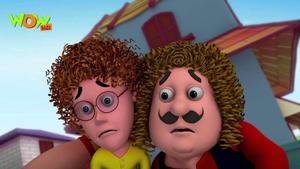 Motu Patlu Curly Hair