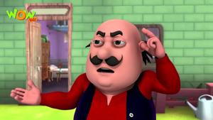 Motu Patlu in Deep Thought motu patlu wallpaper