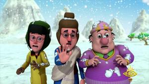 Motu Patlu Snowing