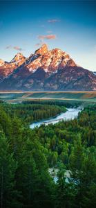 Mountain Ranges Nature 4K iPhone 4k nature iphone wallpaper