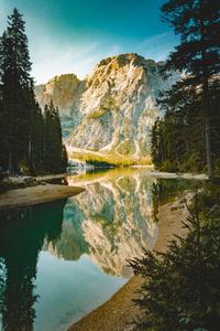 Mountain Reflections Landscapes Wallpaper