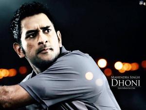 Ms Dhoni Digital Portrait ms dhoni wallpaper